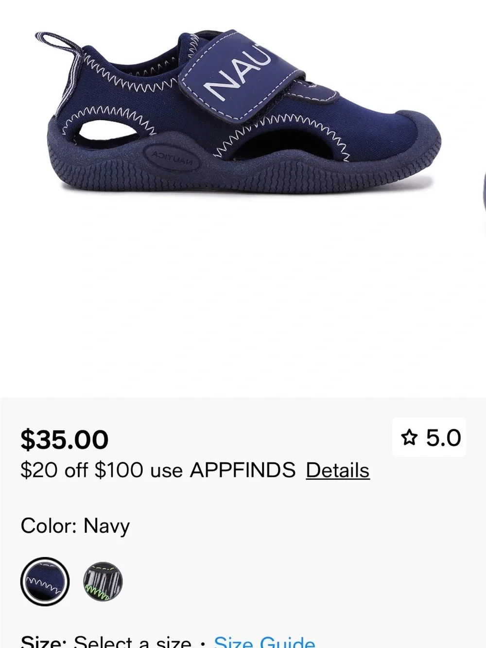 Nau slip sole strap